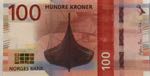 Norway, 100 Kronur, ... 
