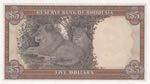 Rhodesia, 5 Dollars, 1972, UNC, p32a