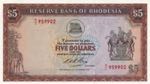 Rhodesia, 5 Dollars, ... 