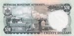 Bermuda, 20 Dollars, 1974, UNC, p31a