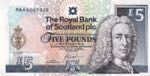 Scotland, 5 Pound, 2004, ... 