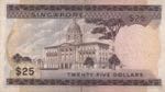 Singapore, 25 Dollars, 1972, XF, p4