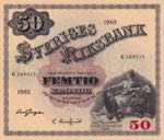 Sweden, 50 Kronor, 1962, ... 