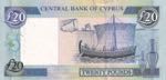Cyprus, 20 Pounds, 2004, UNC, p63c