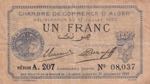 Algeria, 1 Francs, 1920, ... 