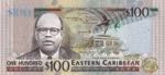East Caribbean States, 100 Dollars, 2012, ... 