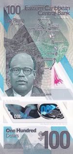 East Caribbean States, 100 Dollars, 2019, ... 