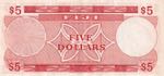 Fiji, 5 Dollars, 1974, XF, p73b