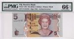 Fiji, 5 Dollars, 2012, ... 