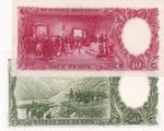 Argentina, 10-50 Pesos, 1954/1968, p270; ... 