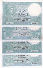 France, 10 Francs, 1940, ... 