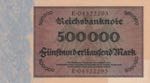 Germany, 500.000 Mark, 1923, UNC, p88b