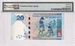 Hong Kong, 20 Dollars, 2012, UNC, p212b
