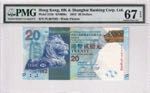 Hong Kong, 20 Dollars, ... 