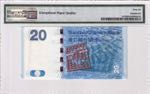 Hong Kong, 20 Dollars, 2014, UNC, p297d