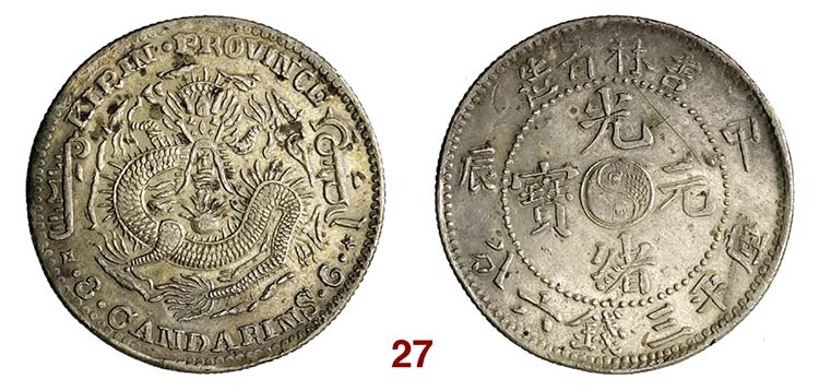 CINA  Kirin   1/2 Dollaro (1904)   ... 