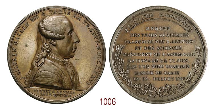 1789     J. Silvain Bailly sindaco ... 