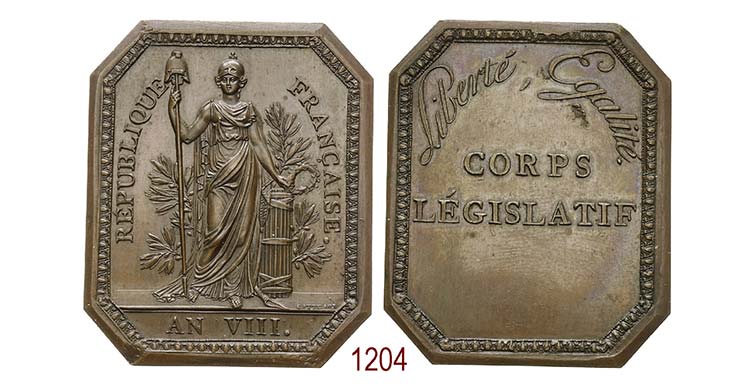 1800     Corpo Legislativo, 1800 ... 