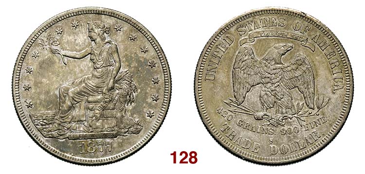 USA   Trade Dollar 1877s.   Kr. ... 