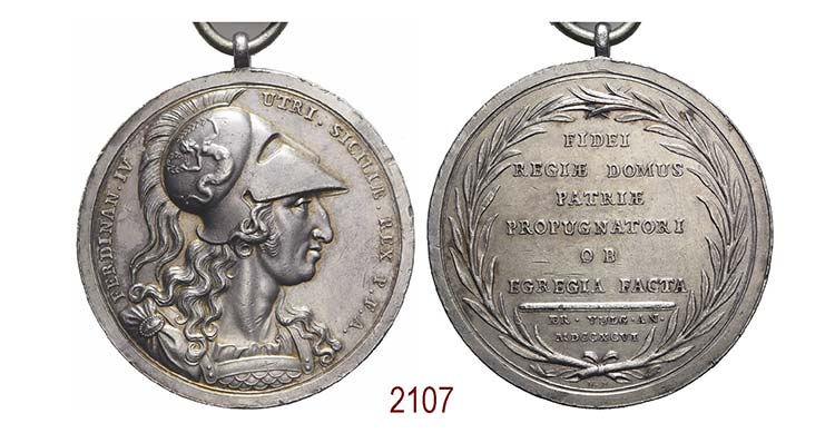 1796     Medaglia per la ... 
