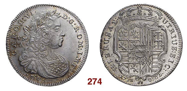 Napoli  Carlo VI d’Asburgo (già ... 