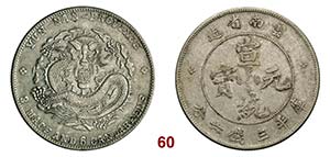 CINA  Yun Nan   1/2 Dollaro (1909)   L&M 426 ... 