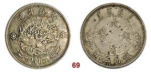 CINA   1/4 Dollaro (1910)   L&M 26   Kr. ... 