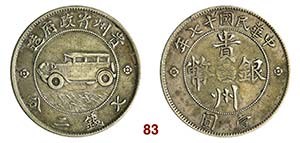 CINA  Repubblica  (1912-1949)  Dollaro A 17 ... 