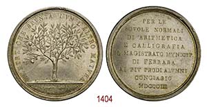 1803     Medaglia Premio della Scuola di ... 