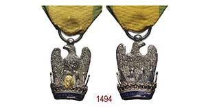 1805     Ordine della Corona di Ferro, ... 