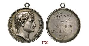 1807     Medaglia premio scuola a ... 