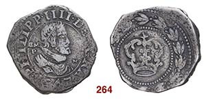 Napoli  Filippo IV di Spagna, 1621-1665.  Da ... 