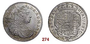 Napoli  Carlo VI d’Asburgo (già III re di ... 