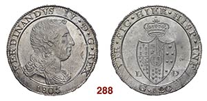 Napoli  Ferdinando IV di Borbone, 1759-1816. ... 