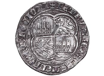 1350-1369. Pedro I . Coruña. ... 