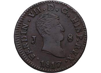1817. Fernando VII . Jubia. 8 ... 