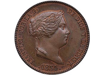 1854. Isabel II (1833-1868). ... 