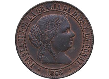 1868. Isabel II (1833-1868). ... 