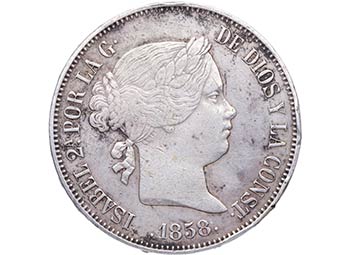 1858. Isabel II (1833-1868). ... 