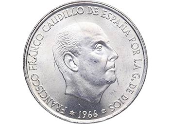 1966*67. Franco (1939-1975). 100 ... 