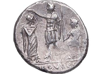 110-109 aC. Familia Porcia. Roma. ... 