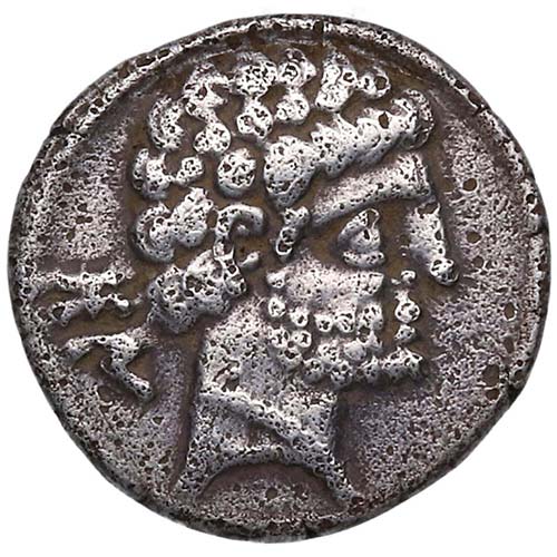 150 aC- 41 dC. Bolskan. Denario. ... 
