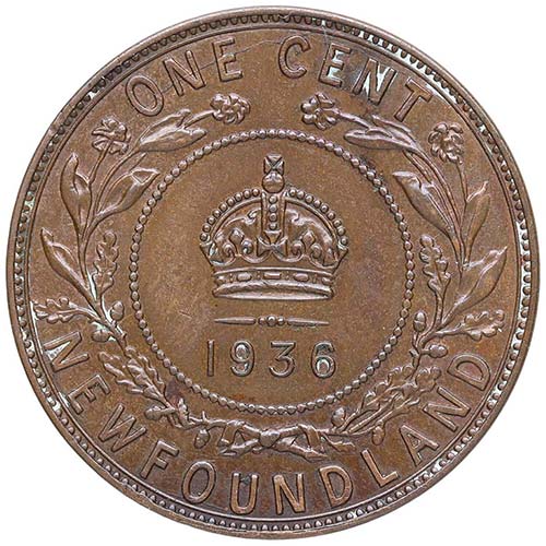 1936. Canadá. Rey Jorge V (1911 - ... 