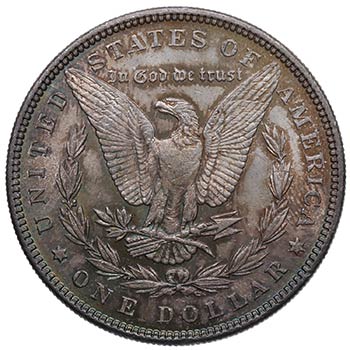 1888. Estados Unidos. 1 dólar. KM ... 