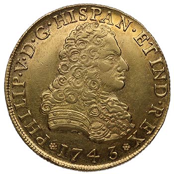 1743. Felipe V (1700-1746). ... 