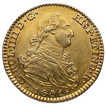 1801. Carlos IV (1788-1808). ... 