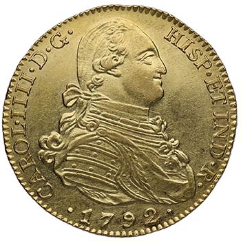 1792. Carlos IV (1788-1808). ... 