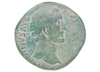 153 - 154 dC. Antonino Pio. Roma. ... 