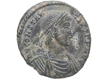 348-350 dC. Constancio II (337-361 ... 