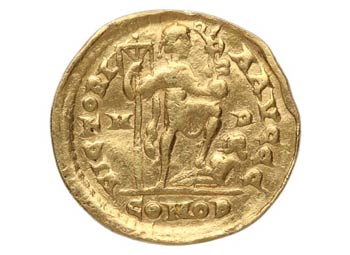 395-402 dC. Arcadio. Mediolanum. ... 